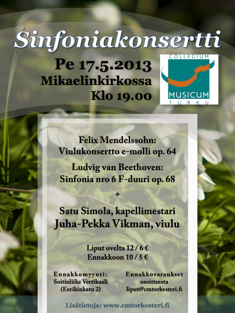 Sinfoniakonsertti 17.5.2013